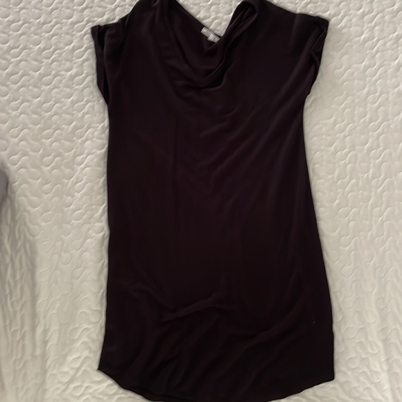 Black tshirt dress made of Rayon - Picture 2 of 2